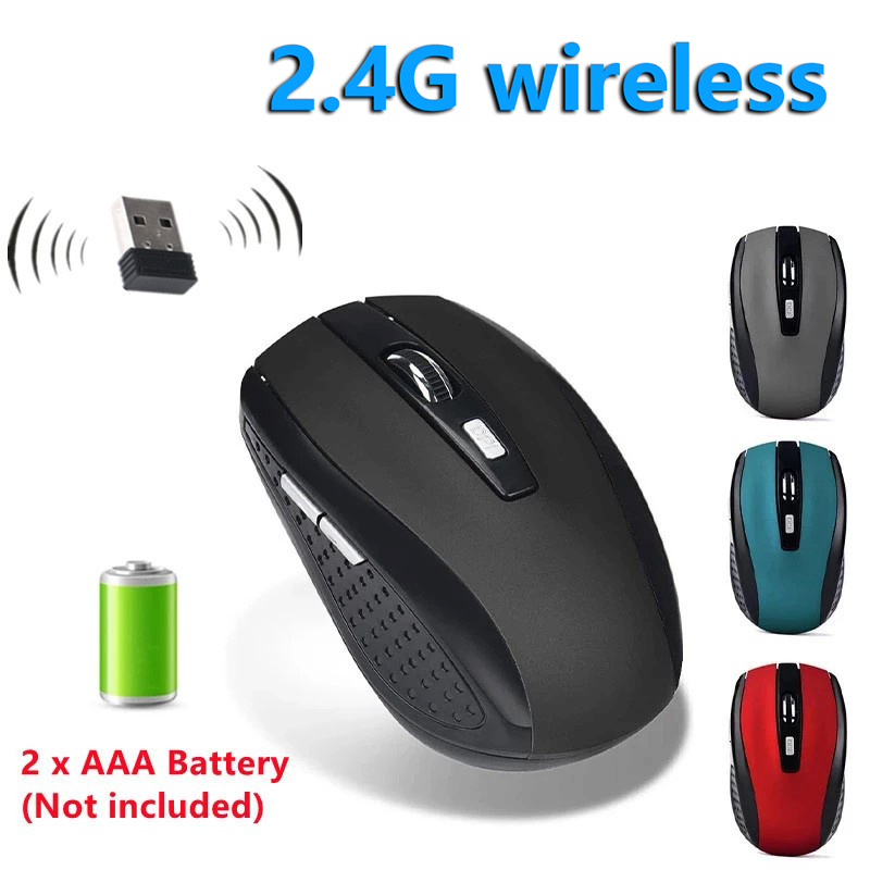 Laptop Accessories Mouse - 2.4G souris sans fil Portable ergonomie