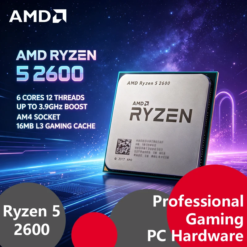 Amd Cpu Ryzen 9 - Processeur de jeu pour ordinateur de
