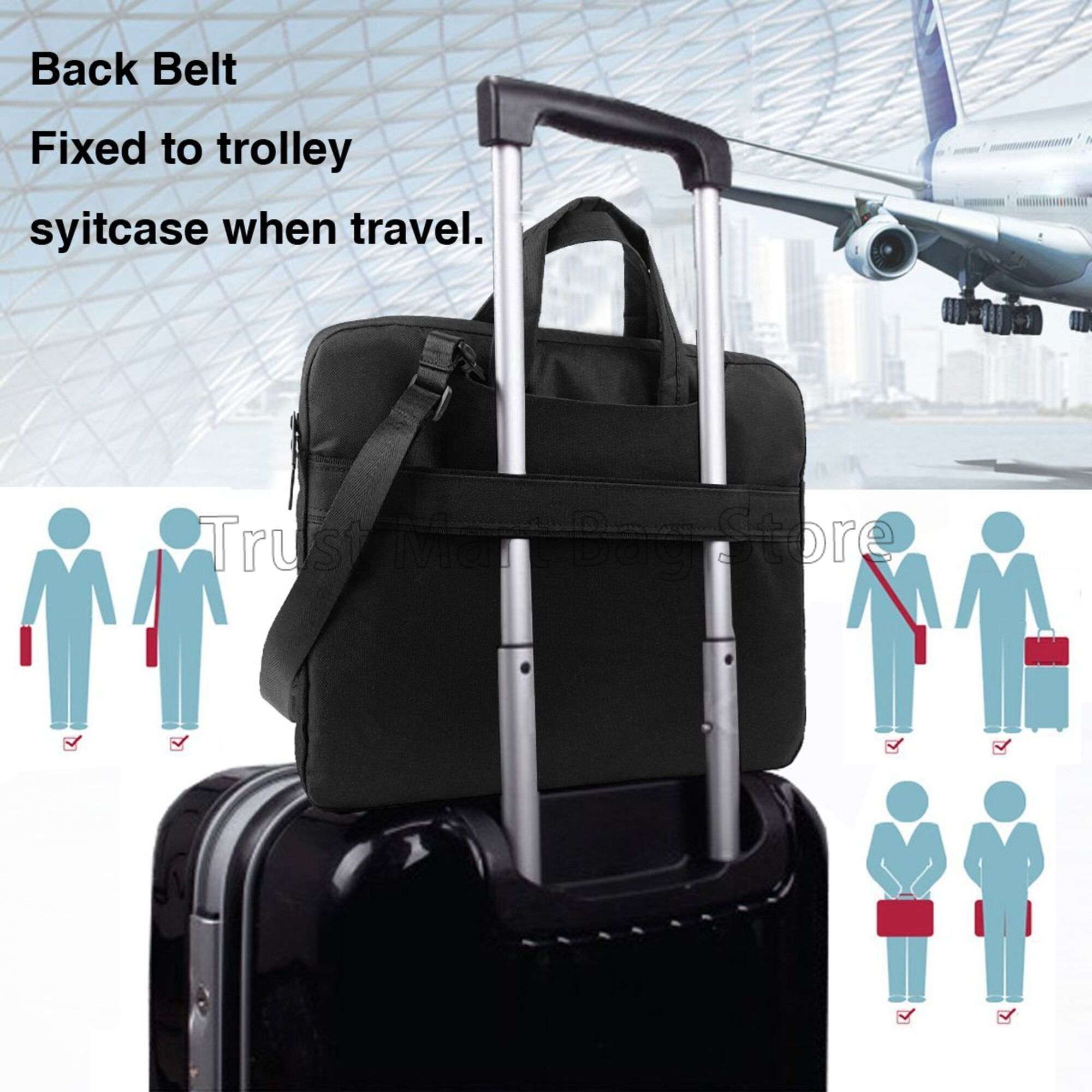 Sac de transport pour ordinate - Laptop Accessories Travel Case avis et prix