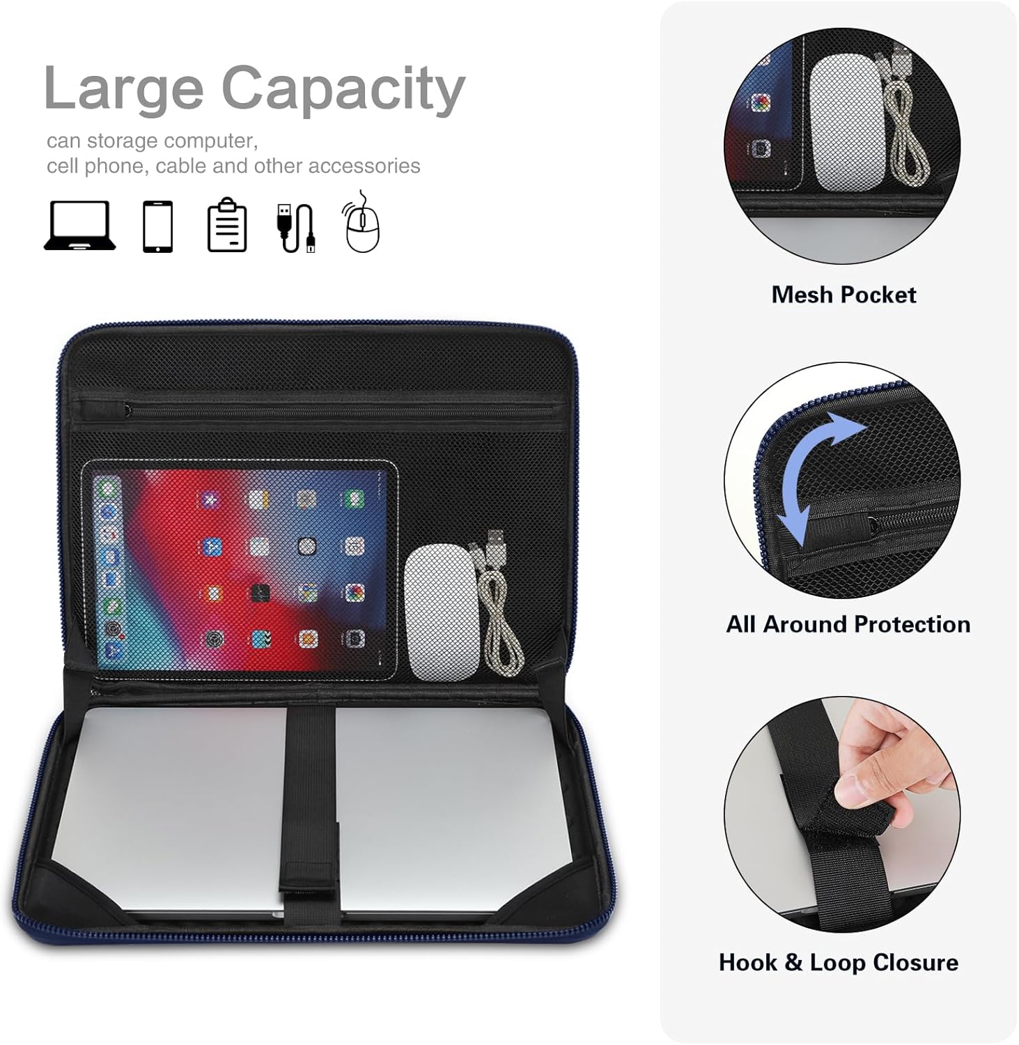 Sac à main pour ordinateur por - Laptop Accessories Travel Case avis et prix