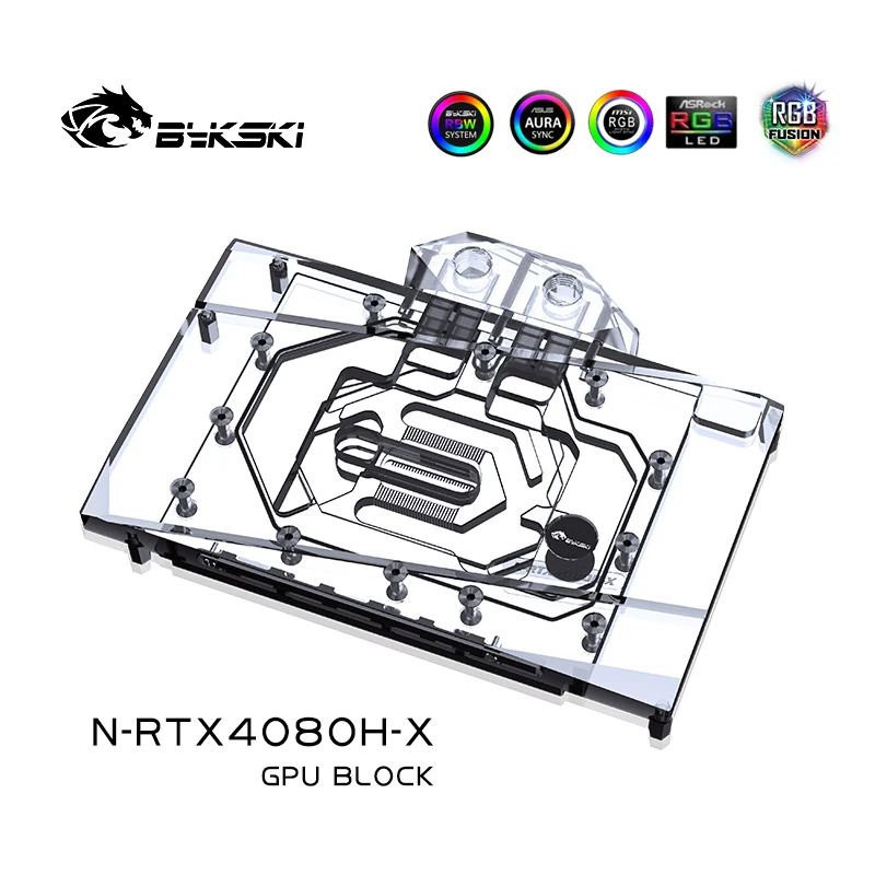 Bloc GPU Bykski N-RTX4080H-X p - Nvidia Vga Rtx 4080 avis et prix
