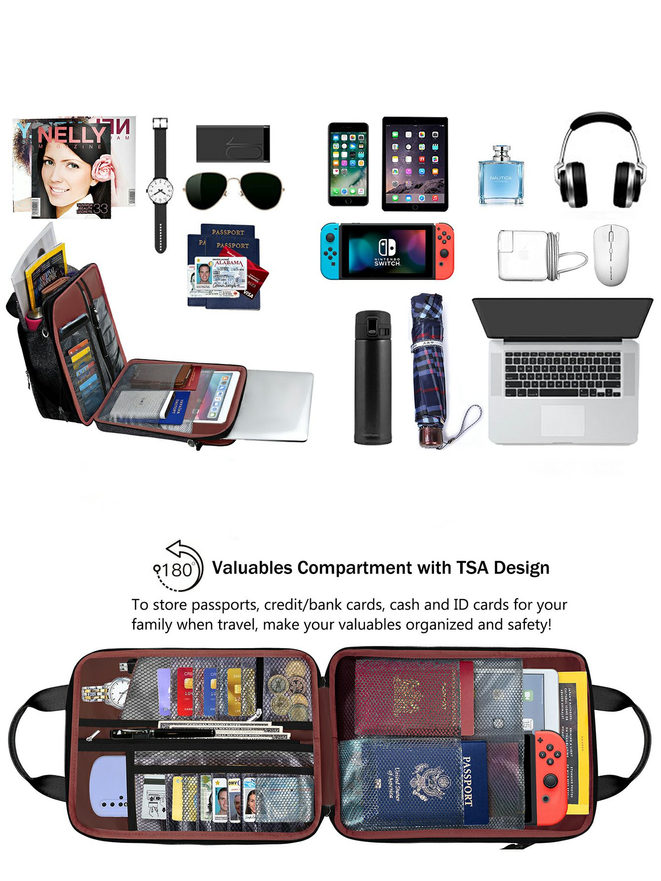 Sac pour ordinateur portable a - Laptop Accessories Travel Case avis et prix