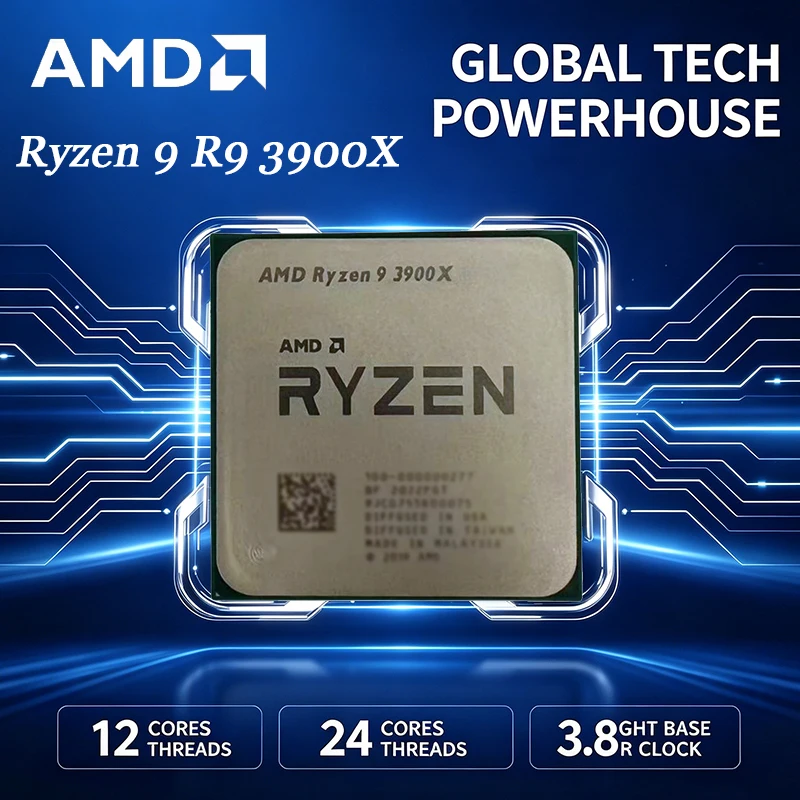Processeur AMD Ryzen 9 R9 3900 - Amd Cpu Ryzen 9 avis et prix