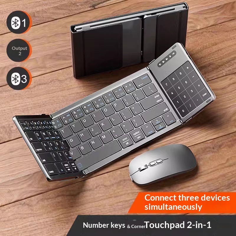 Clavier Bluetooth sans fil pli - Laptop Accessories Mouse avis et prix