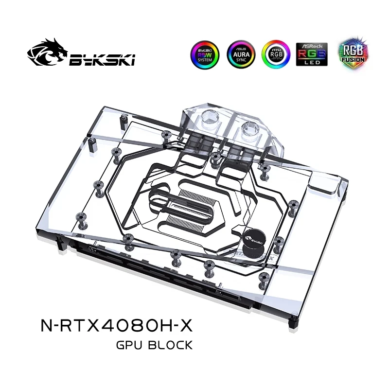 Bloc d'eau GPU Bykski pour car - Nvidia Vga Rtx 4080 avis et prix